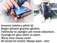 TELEFON ŞİFRESİNİ ÖĞRENİNCE