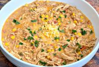 Weeknight Instant Pot Creamy White Chicken Chili