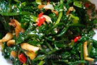 Sizzling Garlic Spinach