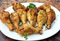 Crispy Panko Air Fryer Chicken Drumsticks
