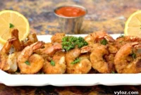 Crispy Parmesan Keto Shrimp