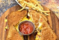 Crispy Air Fryer Grilled Cheese