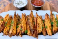 Crispy Air Fryer Potato Wedges