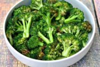 Easy Crispy Air Fryer Roasted Broccoli