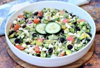 Spiralized Zucchini Pasta Salad