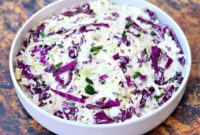 Creamy Keto Coleslaw