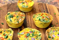 Crispy Air-Fried Bacon & Egg Bites