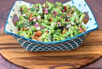Quick Keto Low-Carb Broccoli Salad with Bacon