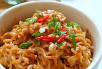 Simple Peanut Butter Ramen