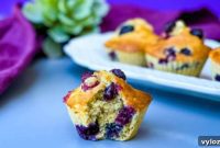 Anytime Air Fryer Blueberry Muffins