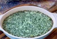 Warm Baked Spinach and Cheese Dip