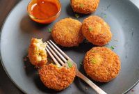 Golden Chicken Potato Patties