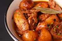 Savory Adobo Chicken and Potatoes