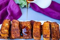 Crispy Air Fryer French Toast Sticks