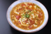 Effortless Tomato Egg Drop Soup