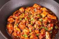 Chinese Garlic Glazed Chicken
