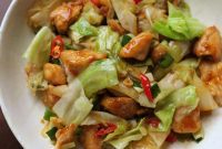 Flavorful Chicken Cabbage Stir Fry