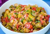 Southern Okra and Tomato Delight