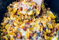 Ultimate Slow Cooker Chili Mac and Cheese