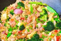 Swift Salmon Fried Rice