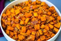 Crispy Air Fryer Sweet Potato Hash