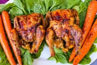 Succulent Air Fryer Cornish Hens