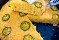 Zesty Cheddar Jalapeño Cornbread