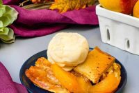 Wholesome Peach Cobbler