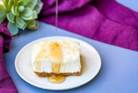 Simple No-Bake Caramel Cheesecake Bars