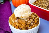 Lightened-Up Pumpkin Crisp