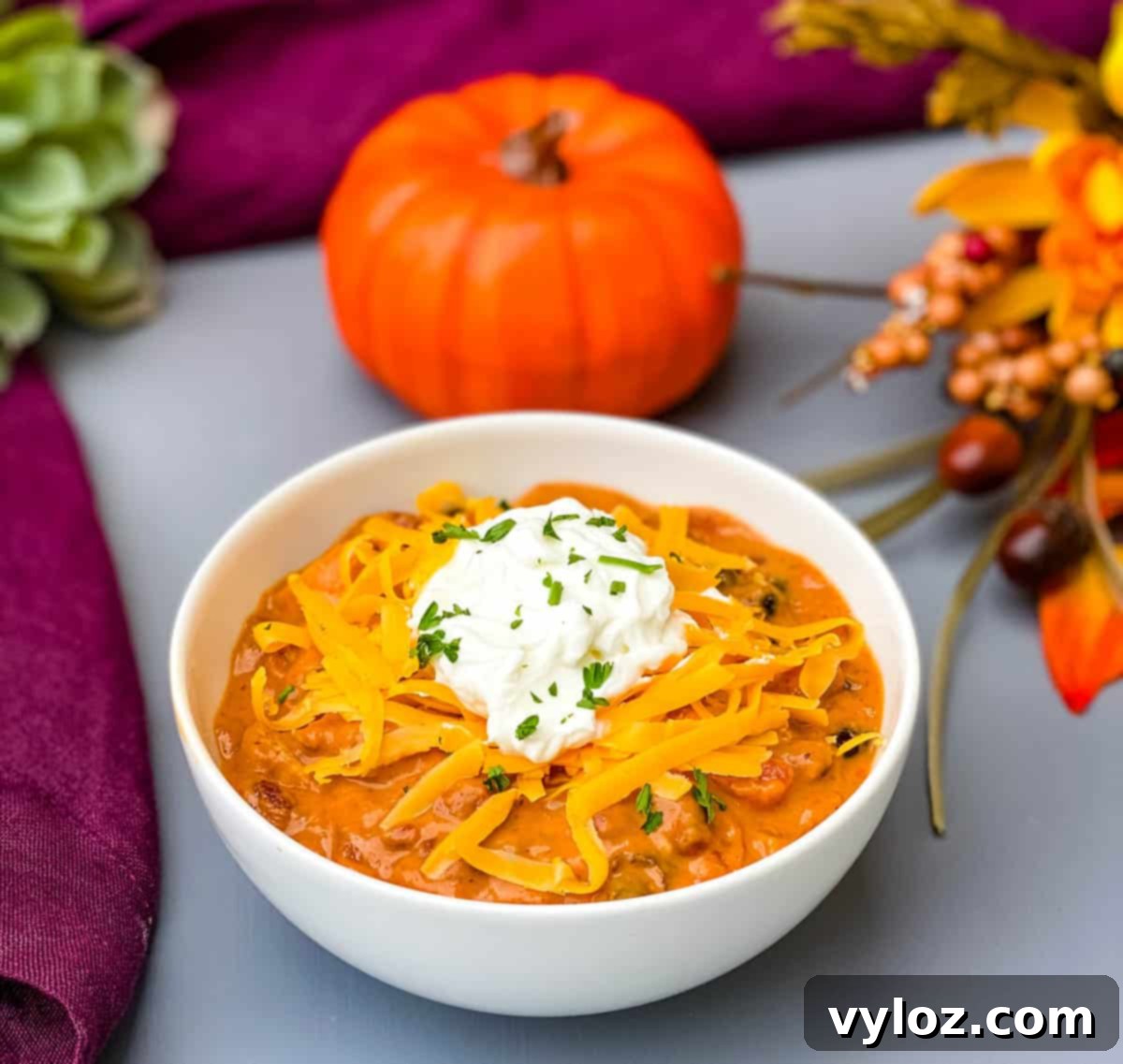 Autumnal Pumpkin Chicken Chili 1 featured 23687