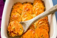 Creamy Sweet Potato Gratin