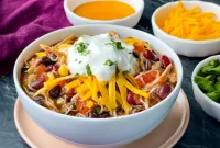 Tangy Buffalo Chicken Chili