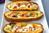 Crispy Air Fryer Potato Skins
