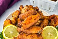 Zesty Lemon Pepper Wings