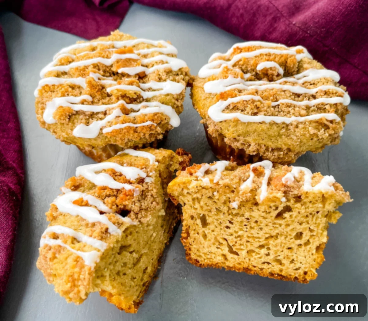 Simple Cinnamon Streusel Coffee Cake Muffins 1 featured 29608
