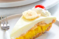 Easy No Bake Banana Split Pie