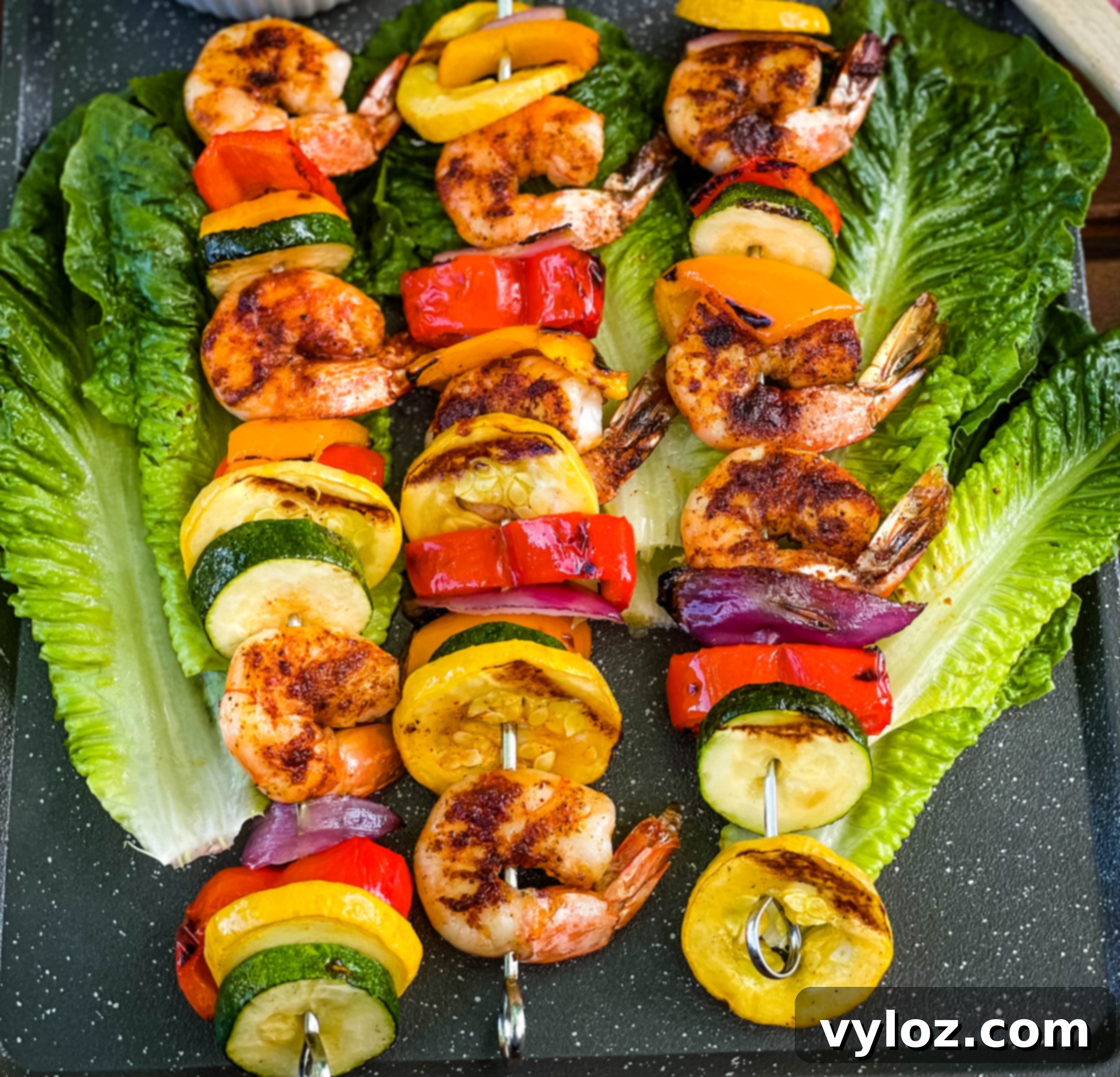 No Fuss Grilled Shrimp Skewers 1 featured 31829