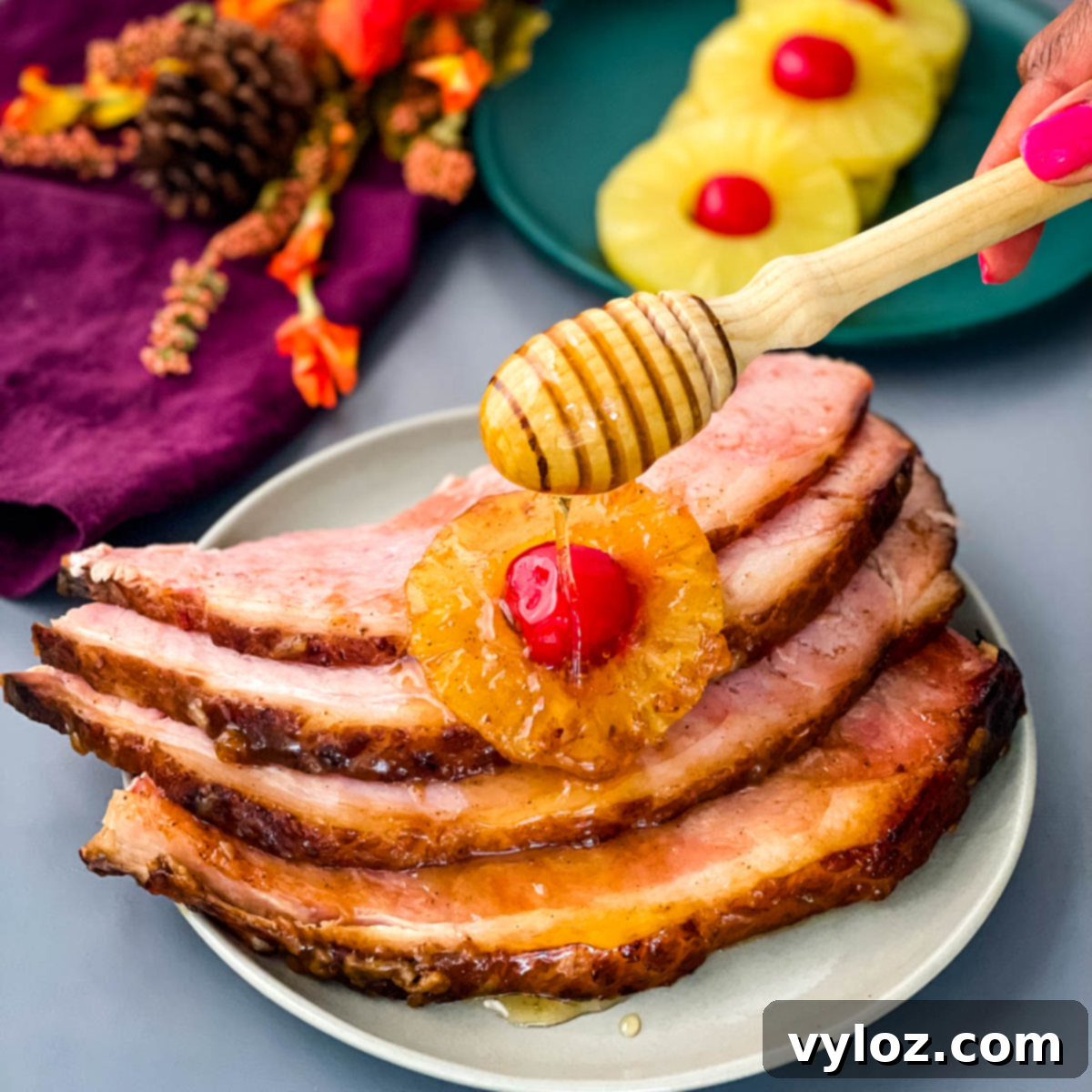 Golden Brown Sugar Pineapple Ham 1 featured 32605