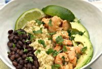 Zesty Cilantro-Lime Shrimp Power Bowl