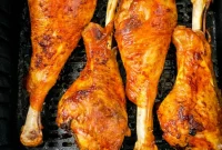 Crispy Air Fried Turkey Legs