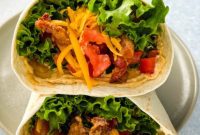 Quick BLT Wrap