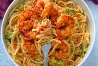 Sweet Chili Shrimp Pasta