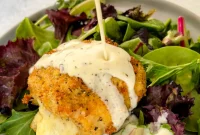 Mozzarella-Stuffed Chicken with Creamy Sauce
