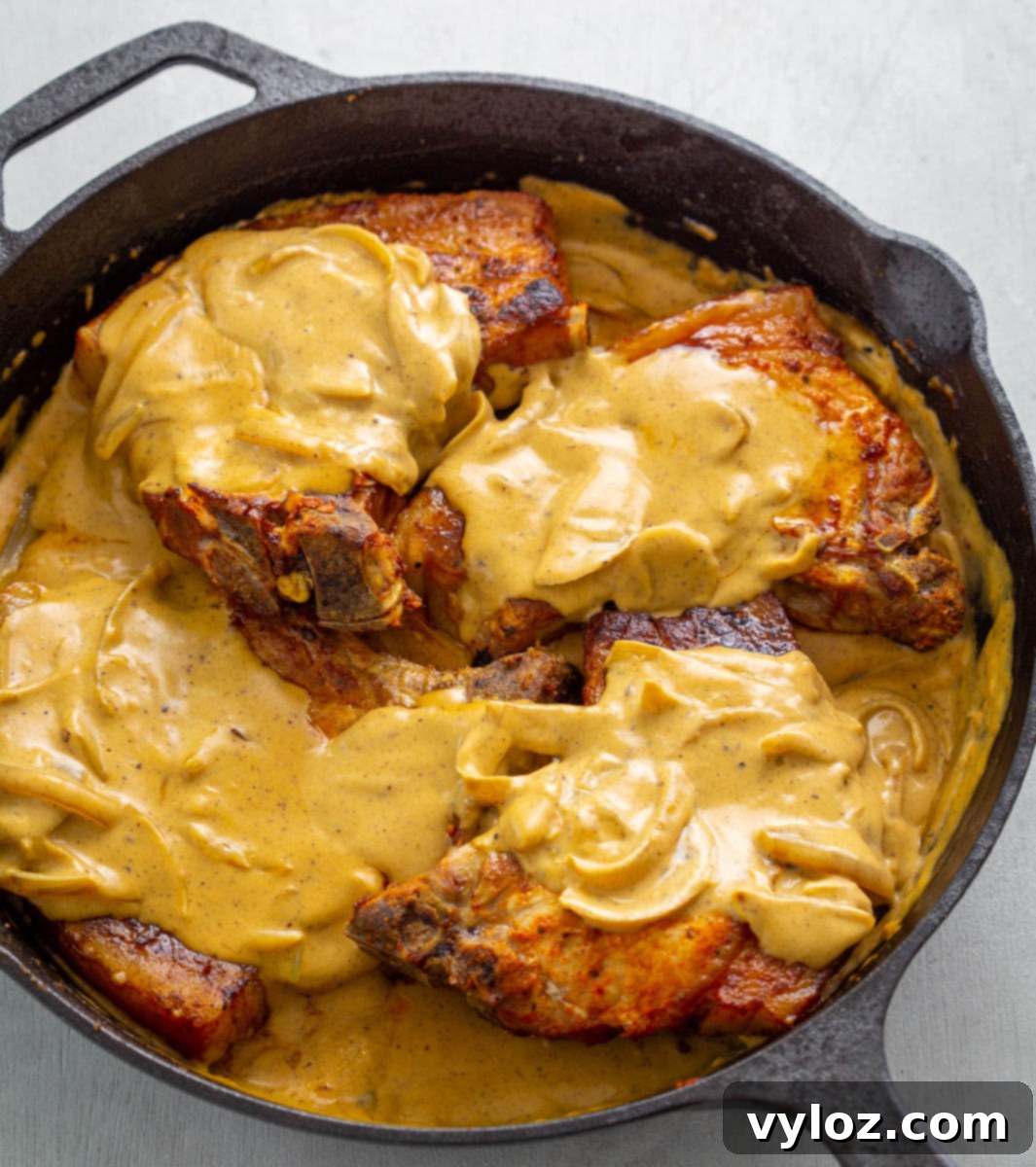 Soulful Southern Smothered Pork Chops 1 featured 41095