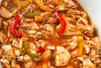 Set-and-Forget Chicken Fajitas