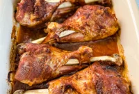 Crispy Baked Turkey Legs
