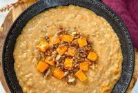 Spiced Sweet Potato Oats