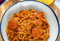 Ultimate Italian Sausage Spaghetti
