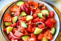 Vibrant Watermelon Feta Salad with Balsamic